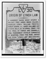 Origin of Lynch Law, Historic Reproduction