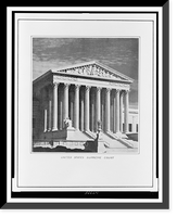 Historic Framed Print, United States Supreme Court,  17-7/8" x 21-7/8"