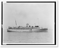 Historic Framed Print, [Steamship Yarmouth Castle, formerly the Evangeline],  17-7/8" x 21-7/8"