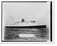 Historic Framed Print, [Yarmouth Castle steamship afloat],  17-7/8" x 21-7/8"