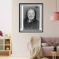 Historic Framed Print, [Richard Croker, head-and-shoulders portrait, facing front],  17-7/8" x 21-7/8"