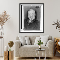 Historic Framed Print, [Richard Croker, head-and-shoulders portrait, facing front],  17-7/8" x 21-7/8"