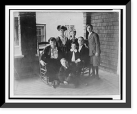 Sheriff Alfred E. Smith, Democratic Candidate for president of the Board of Aldermen, and his family, Historic Print