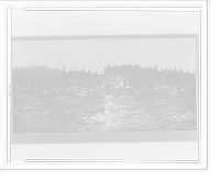 Historic Framed Print, Battle-field of Gettysburg - Little Round Top. Swamp and breastworks in foreground,  17-7/8" x 21-7/8"