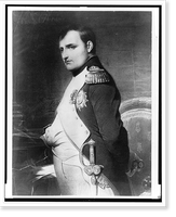 Napoleon Bonaparte, half-length portrait, facing left, Historic Print