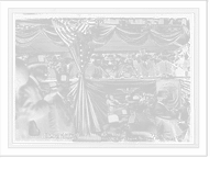 Reviewing police parade: Cardinal Logue, Archbishop Farley, P.F. McGowen, policeman Jas. Farley, New York, Antique Wall Art