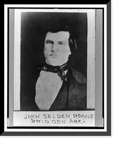 John Selden Roan, Brig. Gen., Ark, Antique Print