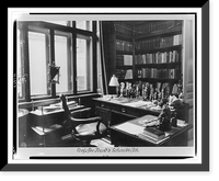 Historic Framed Print, Professor Freud's schreibtisch,  17-7/8" x 21-7/8"