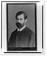Historic Framed Print, [Sigmund Freud, half-length portrait, facing left].Atelier Engel, Wien.,  17-7/8" x 21-7/8"