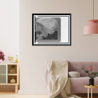 Silver Plume at the head of the far famed Clear Creek Canyon of Colorado, Historic Print