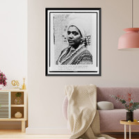 Audre Lorde, head-and-shoulders portrait, facing front, Vintage Poster