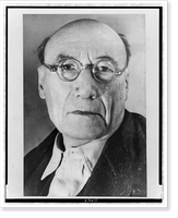 Historic Framed Print, [Andre Gide, bust portrait, facing front],  17-7/8" x 21-7/8"