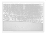 Police Parade, New York, Antique Print