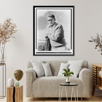 Walter V. Clark, half-length portrait, facing front Classic, Historic Reproduction