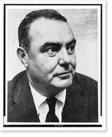 James G. Cozzens, bust portrait, facing right.photograph by Erich Hartmann, Historic Reproduction