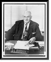 Rep. Usher L. Burdick, half-length portrait, seated at desk, facing slightly left, Antique Wall Art
