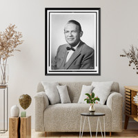 Historic Framed Print, [Martin Dies, Jr., head-and-shoulders portrait, facing left].Gillings.,  17-7/8" x 21-7/8"