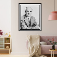 Hon. Joseph Patrick O'Hara, half-length portrait, facing slightly right, arms folded, Vintage Wall Art