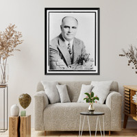 Hon. Joseph Patrick O'Hara, half-length portrait, facing slightly right, arms folded, Vintage Wall Art