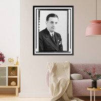 Historic Framed Print, [Rep. Alvin E. O'Konski, head-and-shoulders portrait, facing right],  17-7/8" x 21-7/8"