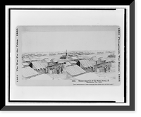 Historic Framed Print, Winter quarters of the rebel army, at Manassas, Va., 1862,  17-7/8" x 21-7/8"