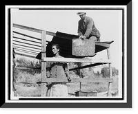 Dispossessed Arkansas farmers. These people are resettling themselves on the dump outside of Bakersfield, California, Antique Poster