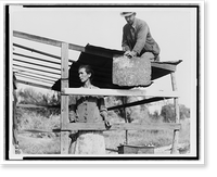 Dispossessed Arkansas farmers. These people are resettling themselves on the dump outside of Bakersfield, California, Antique Poster
