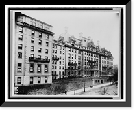 Historic Framed Print, Womans Hospital,  17-7/8" x 21-7/8"