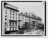 Historic Framed Print, Womans Hospital,  17-7/8" x 21-7/8"