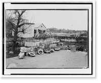 Manila. Where insurgents were fighting from house tops, Historic Print