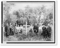 First site of Mission Santa Clara Classic, Historic Print