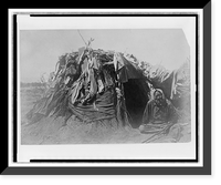 Historic Framed Print, Last days of Chief Hyronom. Cocopah,  17-7/8" x 21-7/8"
