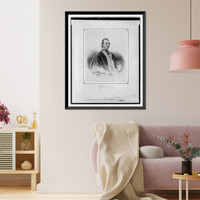 Rt. Revd. Dr. Hughes, Bishop of New York.drawn on stone by Hoffmann from a dagtype. ; printed by Nagel & Weing&auml;rtner, N.Y. Classic, Antique Print