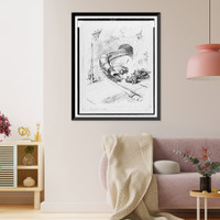 The grade crossing monster Classic, Antique Poster