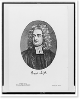 Jonathan Swift, head-and-shoulders portrait, facing left Classic, Vintage Print