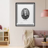 Jonathan Swift, head-and-shoulders portrait, facing left Classic, Vintage Print