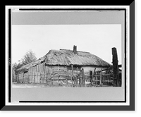 Historic Framed Print, Peasant's house,  17-7/8" x 21-7/8"