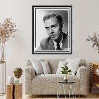 Historic Framed Print, [Robert Woodruff Anderson, head-and-shoulders portrait, facing slightly left].Bender photograph.,  17-7/8" x 21-7/8"