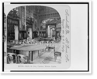 Historic Framed Print, Salle de Jeu, casino, Monte Carlo - 2,  17-7/8" x 21-7/8"