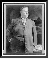 Historic Framed Print, [William Howard Taft, half-length portrait, standing, facing right],  17-7/8" x 21-7/8"