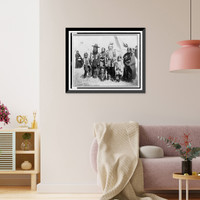 Historic Framed Print, Kootenais,  17-7/8" x 21-7/8"
