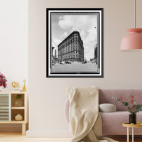 Historic Framed Print, Denver, Colo. 1935-1940(?). The old Brown Palace hotel,  17-7/8" x 21-7/8"