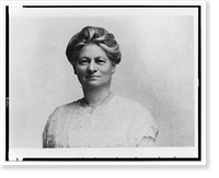 Historic Framed Print, [Hannah Solomon, head-and-shoulders portrait, facing front],  17-7/8" x 21-7/8"