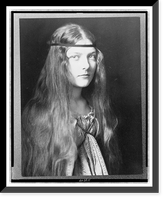 Young woman in period dress with headband.Emily Mew, Antique Wall Art