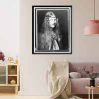 Young woman in period dress with headband.Emily Mew, Antique Wall Art