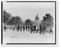 Historic Architecture - Washington DC - Group of African-Americans