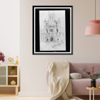 My cathedral.by CG, Antique Poster