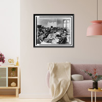 William Jennings Bryan, yawning, in the courtroom at the Scopes trial, Antique Wall Art