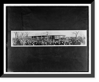 Dedication of Wash. B.ck's Hut, Jan. 19th, 1919, Vintage Print
