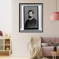 Historic Framed Print, [Sigmund Freud, half-length portrait, facing left].Atelier Engel, Wien. - 2,  17-7/8" x 21-7/8"